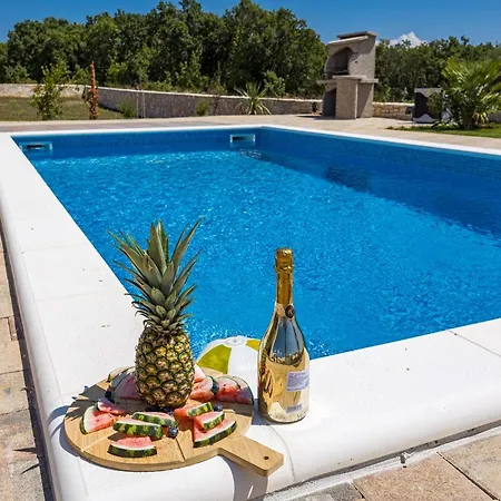 In With Pool Near Rock Вилла Крница